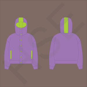 Sudadera con Capucha y Media Cremallera para Hombre, Chaqueta Casual con Capucha y Bolsillo, Cortavientos y Cálida - Product Image 1