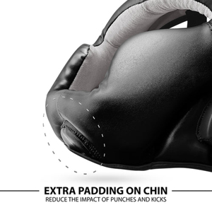 Padded Portable Professional <b>Training</b> <b>Head</b> Guard with Synthetic Leather Breathable Design Unisex High Quality Construction - Product Image 5