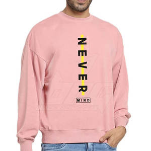 Sudaderas mezcladas de algodón de alta calidad más vendidas, sudaderas de moda hechas a medida para hombres - Product Image 1