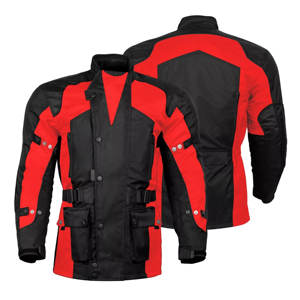 Chaqueta impermeable de Cordura para motociclistas de la mejor calidad, protección de cuerpo completo, chaqueta textil para motocicleta de alto rendimiento - Product Image 3