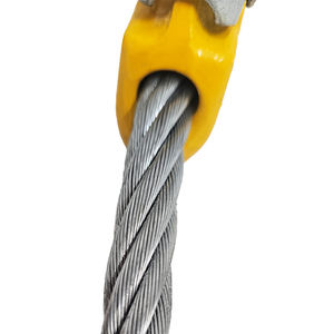 安全で安全なリフティング用途のためのプレミアムスチールケーブルスリング - Product Image 4