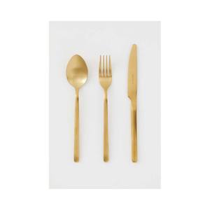 Vajilla sencilla Juego de cubiertos Cubiertos Juego DE BODA Diseño de cubiertos Tenedor de acero inoxidable Cuchara Juego de cubiertos - Product Image 5