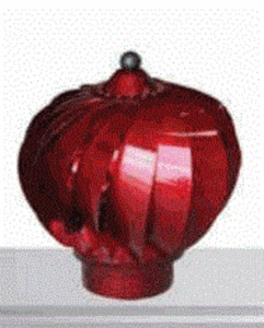 Ventilateur d'aspiration de cheminée ESMATIC avec roseau de vent rotatif pour pièces de hotte aspirante - Product Image 1