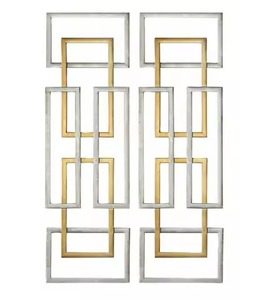 Latest Arrival High Quality <b>Black</b> <b>and</b> <b>Gold</b> Metal Wall Art Elegant Iron Design for Interior Decoration - Product Image 6