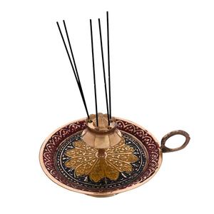 Multi Designs Brûleur d'encens en laiton pour cônes Stick Purification de l'air Méditation Relaxation - Product Image 2