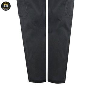 Pantalon cargo droit solide respirant taille mi-haute Fitness Sports Homme Haute qualité Multi-poches Tactique Polyester/Coton - Product Image 5