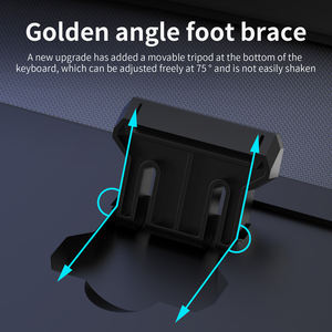 Ensemble de jeu Esports Ajazz AT120 en trois pièces, <span class=keywords><strong>clavier</strong></span>, <span class=keywords><strong>souris</strong></span>, <span class=keywords><strong>casque</strong></span> avec rétroéclairage RVB, 26 touches, 4 niveaux de DPI, son stéréo 3D pour les joueurs - Product Image 3