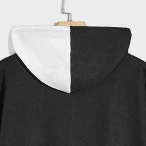 Sweats à capuche personnalisés pour hommes en coton et polyester, légers et de haute qualité, pour impression numérique d'automne - Product Image 6