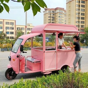 Fabrication de vérité électrique rétro barre de remorquage remorque Vintage Ice Cream Van Catering Snacks Winery Retail Mobile Hotdog Unit - Product Image 5