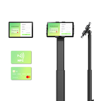 Quiosco de Donación Listo para Usar, Pantalla Táctil de 11 Pulgadas 1920*1200 Incell MT6789, NFC para Pagos sin Contacto, Tableta Android 16 con Certificación GMS y Soporte de Piso