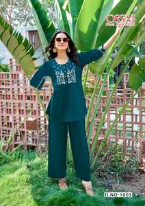 Vente en gros Jaipuri Cotton Flex Co-Ord Set Collection pour tenue décontractée Vêtements indiens et pakistanais à des prix compétitifs - Product Image 5