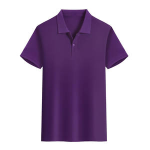 Polo à manches courtes personnalisé OEM avec logo imprimé, vêtements de travail, chemise publicitaire, chemise culturelle, polo uni de couleur unie - Product Image 4
