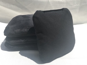 Sacs de jeu de <span class=keywords><strong>Cornhole</strong></span> personnalisés vert armée 15x15cm, taille réglementaire, double face, double couture, remplis de billes de résine - Product Image 4