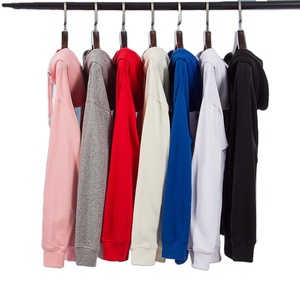 Livraison rapide 85% coton 15% poly pull à capuche impression personnalisée broderie logo mode pull vierge plaine pull à capuche - Product Image 1