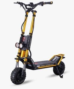 La mejor opción en el scooter eléctrico Wolf King GTR de 12 pulgadas, 72V 35Ah 2000Wx2 - Product Image 1