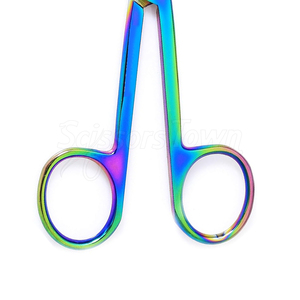 Tijeras quirúrgicas duraderas de acero inoxidable con agarre ergonómico para uso médico y de laboratorio cómodo - Product Image 6