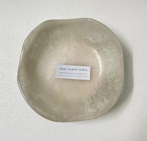 2025 plus grand Design meilleure qualité vente résine produit vaisselle service soupe bol décoré fruits bol mariage décoration bols - Product Image 5