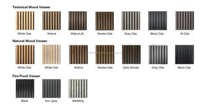 Panneau mural acoustique décoratif moderne avec isolation phonique et matériau écologique, design graphique pour usage intérieur 600x2400mm - Product Image 4