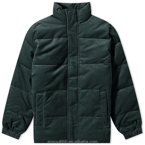 Nouveauté manteau d'hiver pour hommes doudoune épaisse courte bouffante manteaux à bulles PU vestes à manches longues - Product Image 5