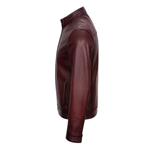 Factory Price 2024 Latest Fashion Men's Leather <b>Jackets</b>, Autumn <b>Suede</b> Solid Color Men's <b>Jacket</b>, Simple Casual Leather <b>Jacket</b>. - Product Image 5