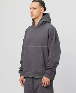 Sudaderas con capucha de algodón transpirable de alta calidad para hombre, ropa de calle Unisex, suéter personalizado al por mayor, sudaderas con capucha con logotipo bordado para hombre - Product Image 4