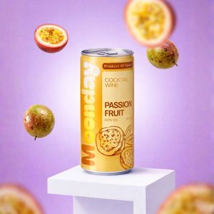 มูนเดย์ - ไวน์ค็อกเทลรสฟริซซานเต้ |   เสาวรส 6.5% ABV  RTD 250มล. |   ไวน์ค็อกเทลสเปน - Product Image 2