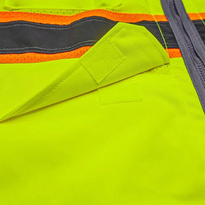 Chaleco reflectante Chaleco DE SEGURIDAD Chaqueta Tira Seguridad personal Construcción Alta visibilidad Chaleco de seguridad de trabajo de alta visibilidad - Product Image 4