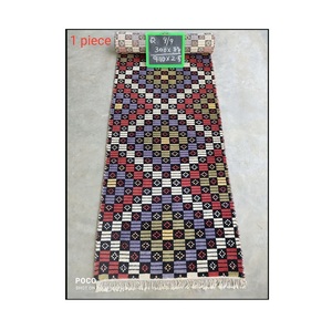 Elegante juego de alfombras de lana 100% anudadas a mano detalle fino técnica de pila de bucle 10mm de espesor para salas de estar formales - Product Image 1