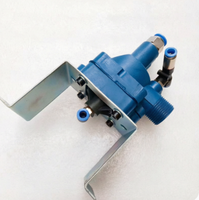 Outils de réparation de pneus noirs Shanghai Unite, machine à retirer les pneus en PVC avec ensemble de valve d'échappement rapide, garantie 1 an