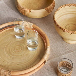 ชามหวายและงานหัตถกรรมสำหรับตกแต่งทำจากวัสดุเป็นมิตรต่อสิ่งแวดล้อมทำจากเวียดนาม - Product Image 6