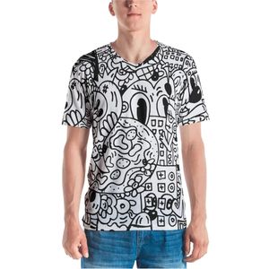 Camisetas de Hombre de Primera Calidad, Ecológicas, de Secado Rápido, Transpirables, de Corte Regular, con Transferencias Térmicas Personalizadas DTG para Camisetas de Hip Hop - Product Image 1