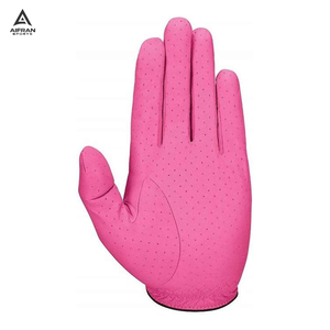 Gants de golf en cuir véritable AIFRAN, design unique pour les mains gauche et droite, couleur unie, usage sportif - Product Image 4