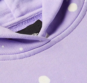 Recién llegado, conjunto de Jogger con capucha y estampado de rizo francés ecológico, chándales de invierno con diseño Acampanado y cremallera de algodón 100% - Product Image 6