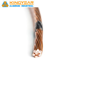 CCS copperweld สายทองแดง-Clad เหล็กสำหรับสายดินที่มีการนำไฟฟ้าความแข็งแรงสูง - Product Image 4