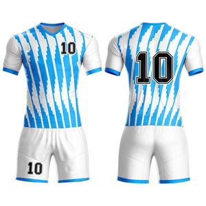 Service OEM, conception de logo personnalisé, uniforme de football court, très demandé, best-seller, vente en gros, imprimé par transfert thermique, imperméable, séchage rapide - Product Image 3