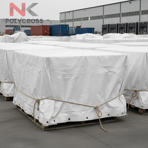 Bâche extérieure multi-usages en polyéthylène durable et résistante aux intempéries pour le camping, destinée aux exportations en Inde - Product Image 1