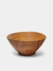 Cuenco de madera moderno, diseño minimalista para el bar del hogar, cuencos de madera elegantes para comida de mascotas y platos de agua, cuencos de madera hechos a mano - Product Image 6