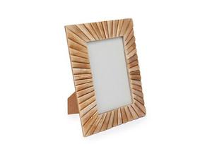 Cadre photo rond classique en os incrusté, fait main et personnalisable, pour la décoration de la maison, de l'hôtel et du salon en Inde - Product Image 2