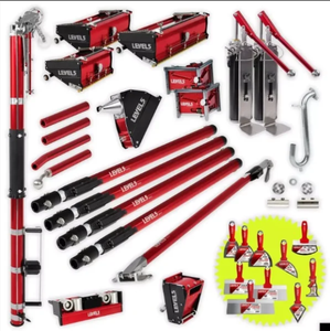 Nouvel Ensemble d'Outils Complets de Plâtrage et de Finition Automatique LEVEL 5 – Outils Neufs Originaux - Product Image 3