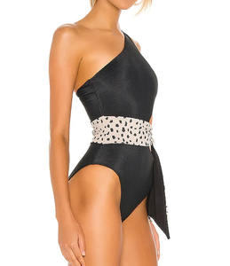 2025 nouvelle impression femmes Bikini maillot de bain contrôle du ventre sans manches séchage rapide Anti-UV respirant été plage porter vente en ligne - Product Image 2