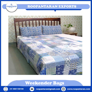 ชุดเครื่องนอนโบฮีเมียนทำมือ2ขนาดผ้าควิลท์ผ้าฝ้ายเนื้อนุ่มพิมพ์ลายงานเย็บปะไม่ซ้ำใครสำหรับฤดูร้อน - Product Image 2