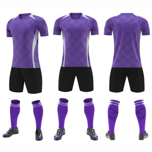 Nuevo 2025, sublimación personalizada, uniforme de fútbol de poliéster transpirable de secado rápido, conjunto de fútbol transpirable - Product Image 2