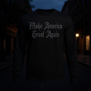 Maglietta promozionale a maniche lunghe Dark Gothic per MAGA - Product Image 3