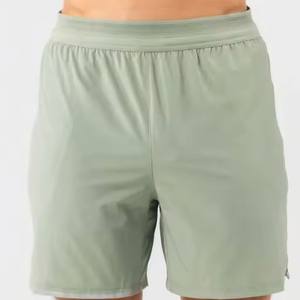 Pantalones cortos deportivos de calidad de lujo para hombre, ropa deportiva de doble capa de secado rápido con decoración de bolsillos y cordón en tarifa barata - Product Image 3