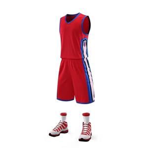 Uniformes de Baloncesto Personalizados al por Mayor en Stock, Conjuntos Transpirables de Secado Rápido para Hombre, Camisetas de Baloncesto - Product Image 6