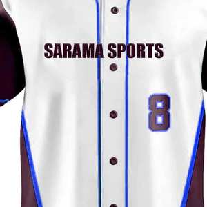 Uniformes de Béisbol Personalizados con Nombre, Número y Logotipo, Uniformes Suaves de Fábrica al por Mayor, Tela Cómoda y Transpirable - Product Image 5