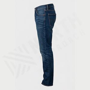 Pantalones Vaqueros de Mezclilla para Hombre, Estilo Vintage, Color Personalizado, con Pedrería, Diseño Desgastado, Ajustados, Talla Grande, Personalizados al por Mayor - Product Image 3