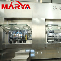 Ligne de remplissage de seringues préremplies à haute isolation Marya avec isolateur à pression négative pour la manipulation sécurisée de composés puissants