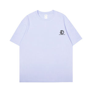 Promotion T-shirt vierge surdimensionné avec logo personnalisé imprimé 100% coton T-shirt surdimensionné respirant pour hommes - Product Image 3