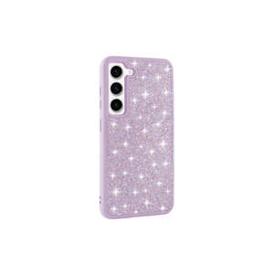 Coque en silicone souple Netzy SAFA Series Lilac de luxe avec strass et diamants pour Samsung Galaxy S23, coques arrière en silicone souple pour A53 7 - Product Image 1